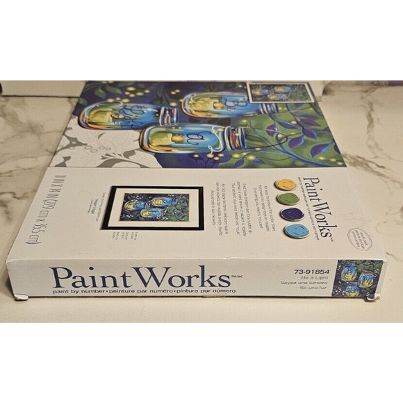 PaintWorks 73-91774 Paint by Number 11x14 BE A LIGHT - Picture 4 of 4